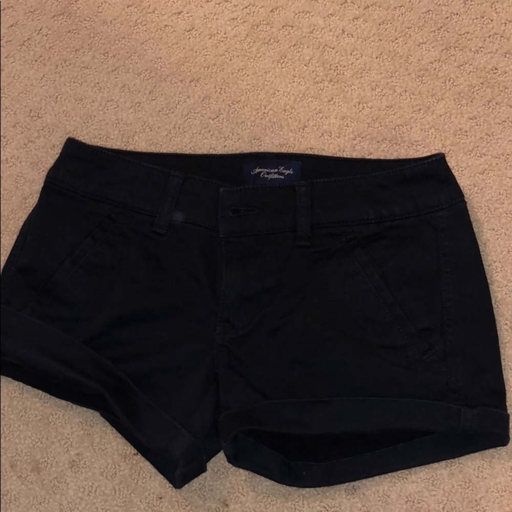 Black American Eagle Shorts